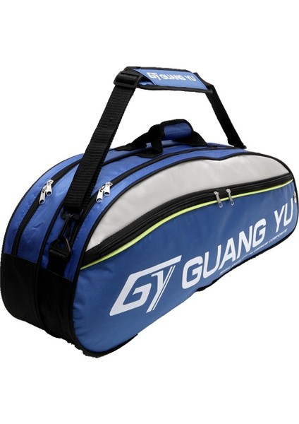 Guangyu 6'lı Büyük Kapasiteli Sırt Çantası Çok Katmanlı Spor Omuz Çantası, Badminton Raketi Sırt Çantası Olarak Kullanılabilir (Yurt Dışından) fiyatları