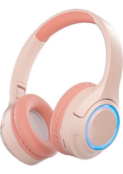 Yeni Özel Model Işıklı Bluetooth Kulaklık Başa Takılan Cep Telefonu Kablosuz E-Spor Oyun Kulaklığı Evrensel (Yurt Dışından)