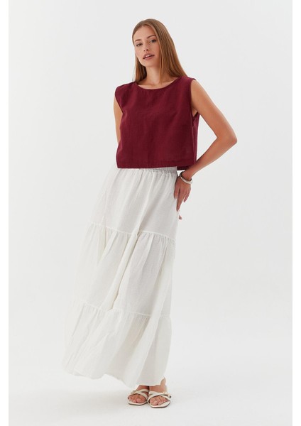 Müslin Etek Beyaz modelleri