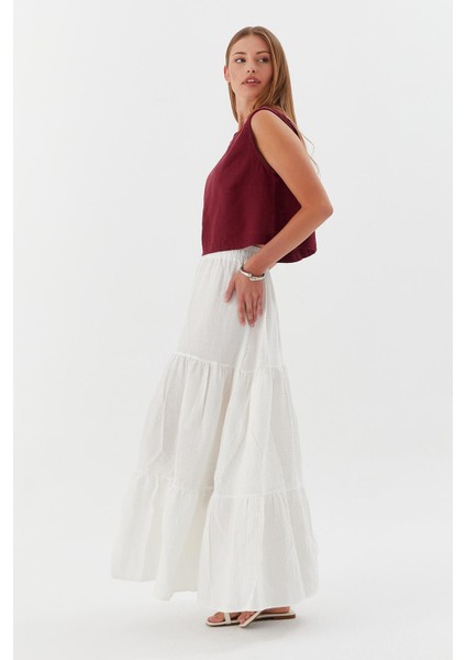 Müslin Etek Beyaz fırsatları