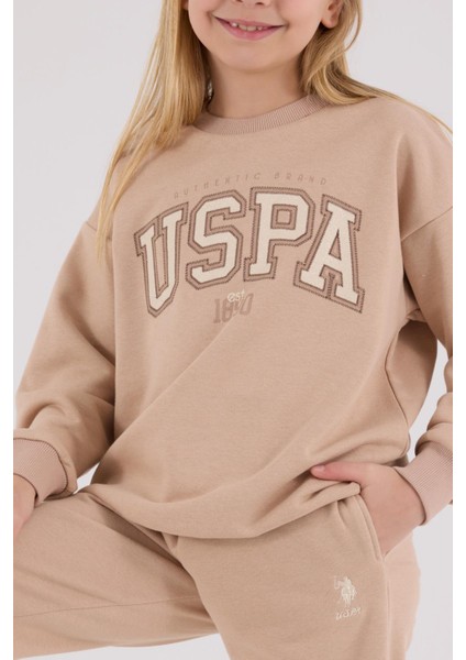 US2312 - Taş - U.s. Polo Assn Kız Ikili Takım fırsatları