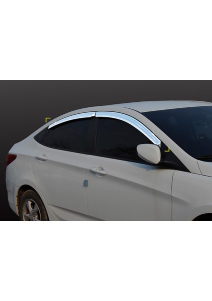 Hyundai Accent Blue 2010-2020 Arası Abs Krom Cam Rüzgarlık Oem fiyatları