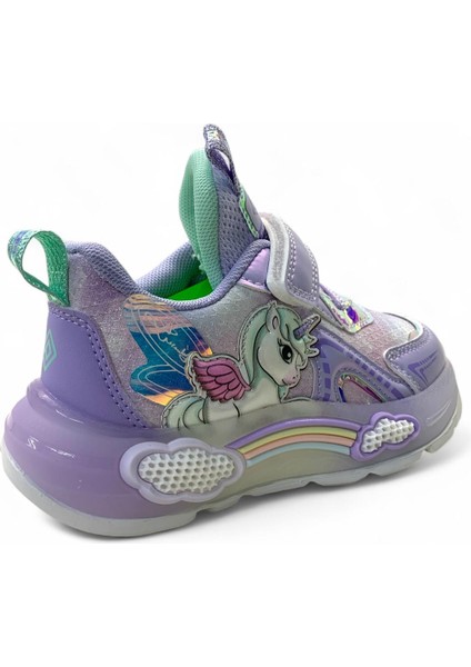 1986 Kız Çocuk Okul Öncesi Işıklı Sneaker fırsatları