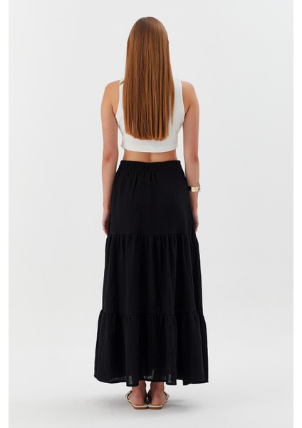 Müslin Etek Sıyah indirimleri