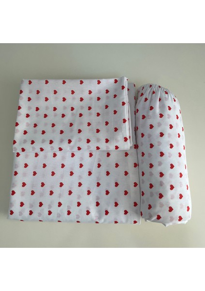 Tek Kişilik Pamuklu Nevresim Takımı Ranforce (Kumaş) Desenli