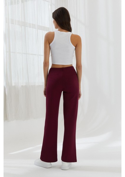 Beli Lastikli Eşofman Altı Bordo indirimleri