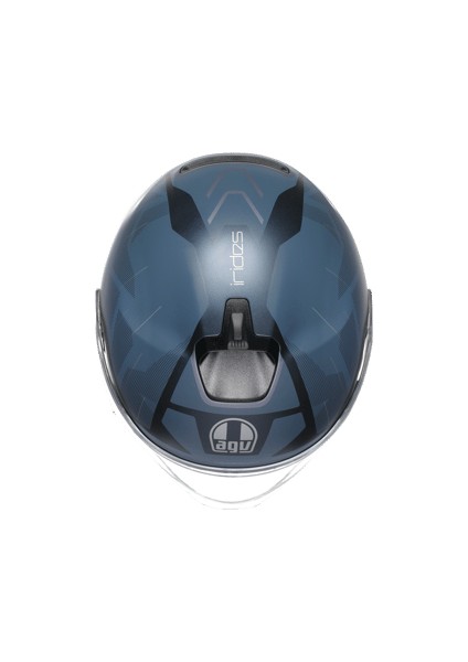 Yarım Irıdes Trıeste Matt Blue Grey Kask indirimleri
