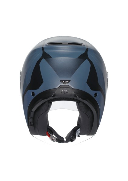 Yarım Irıdes Trıeste Matt Blue Grey Kask