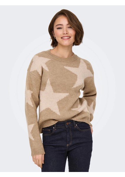 15354026 0 Yaka Kadin Triko - Sutlu Kahve fiyatları