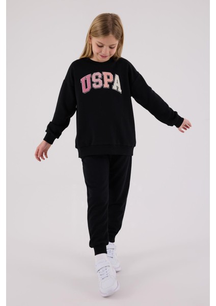 US2306 - Siyah - U.s. Polo Assn Kız Ikili Takım modelleri