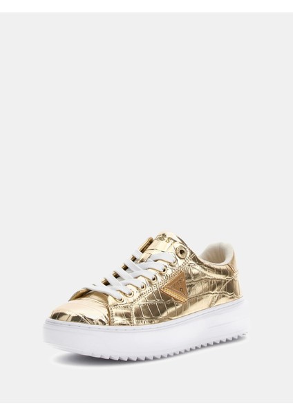 Denesa Kadın Sarı Sneaker FLFD15PEL12-PLATI fiyatları