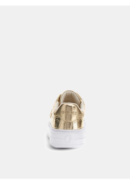 Denesa Kadın Sarı Sneaker FLFD15PEL12-PLATI fırsatları