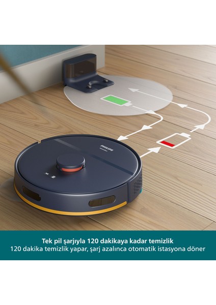 2000 Serisi XU2000/15 Islak & Kuru robot Süpürge