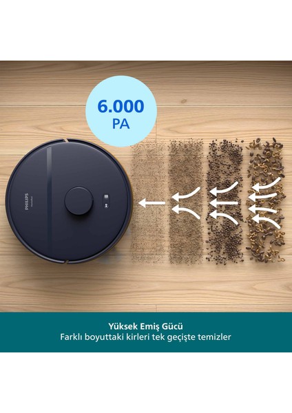 2000 Serisi XU2000/15 Islak & Kuru robot Süpürge