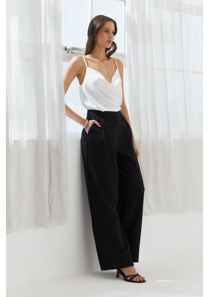Palazzo Pantolon Sıyah