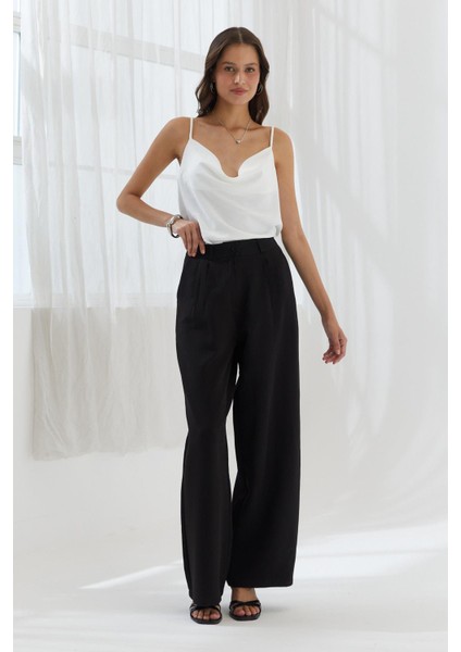 Palazzo Pantolon Sıyah fiyatları