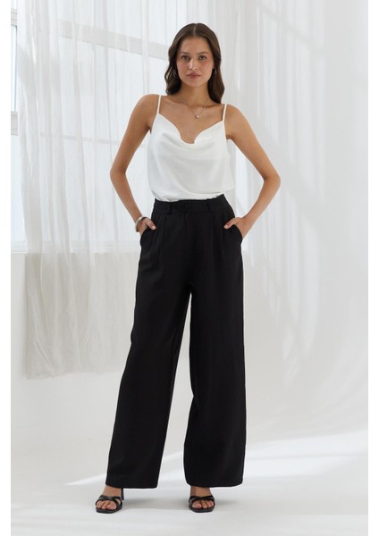 Palazzo Pantolon Sıyah fırsatları