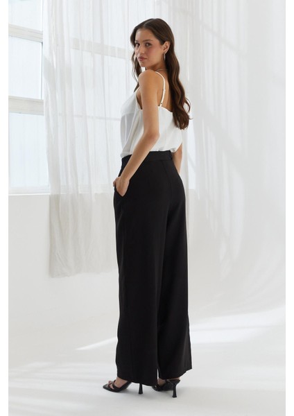 Palazzo Pantolon Sıyah indirimleri