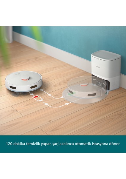 2000 Serisi XU2100/25 Islak & Kuru robot Süpürge