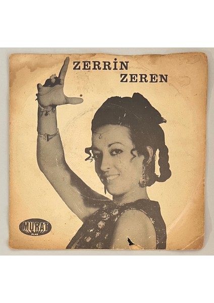 Zerrin Zeren Boştur Dünya - Ölmek Var Dönmek Yok 45 Lik Plak (Orjinal 1973 Dönem Baskı 45 Lik Plak)