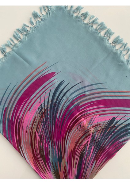 Palet Desen Tülbent Yazma