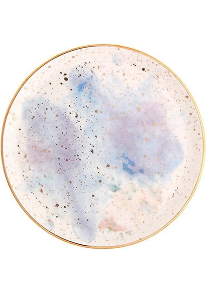 Cosmos 6'lı 24 cm Porselen Düz Yemek Tabağı Seti – Şık, Dayanıklı ve Günlük Kullanıma Uygun