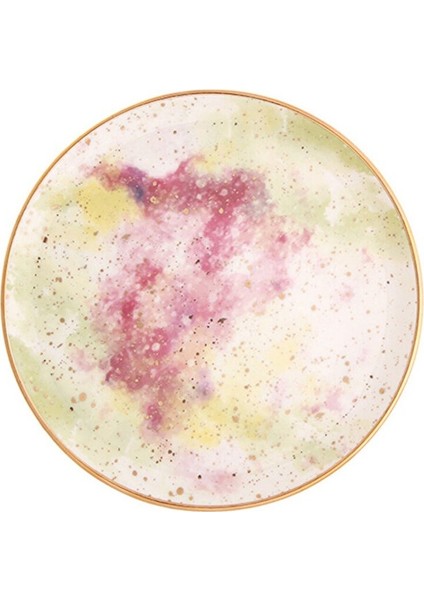 Cosmos 6'lı 24 cm Porselen Düz Yemek Tabağı Seti – Şık, Dayanıklı ve Günlük Kullanıma Uygun