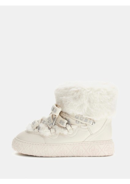 Unessa Kadın Krem Bot FLFUEKFUR10-IVORY