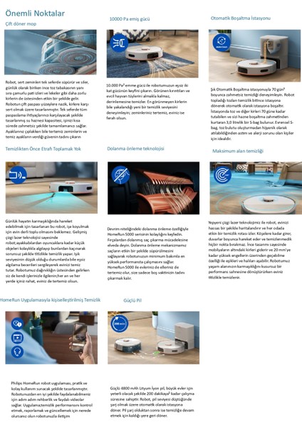 5000 Serisi XU5100/20 Islak & Kuru robot Süpürge