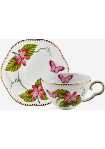 Laura Pembe Porselen Kahve Fincan Seti 120 ml indirimleri