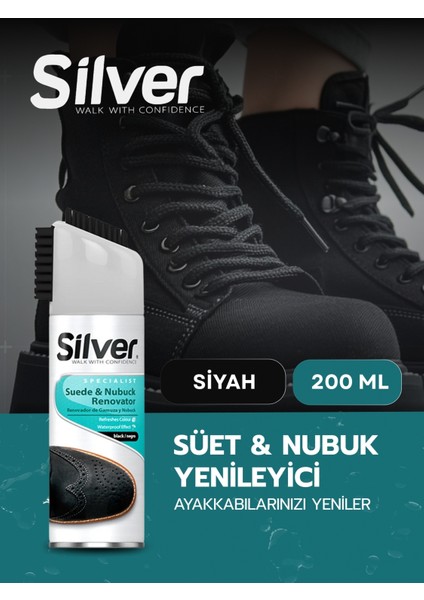 Süet Nubuk Yenileyici Sprey Boya 200 ml