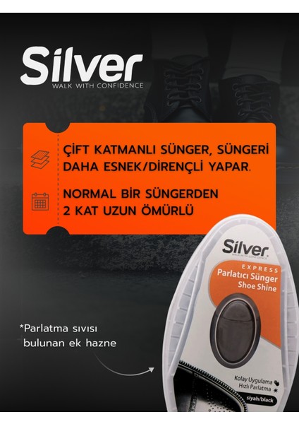 Deri Ayakkabı Parlatma Temizleme ve Bakım Süngeri Siyah Depolu fiyatları