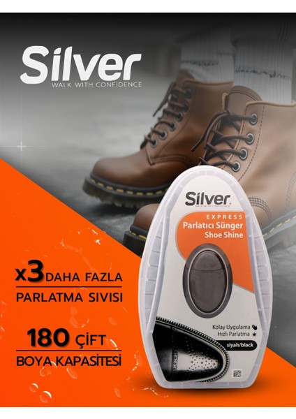 Deri Ayakkabı Parlatma Temizleme ve Bakım Süngeri Siyah Depolu fırsatları