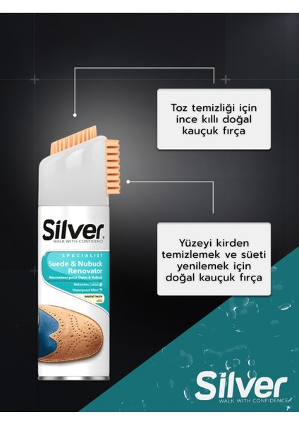 Süet Nubuk Yenileyici Sprey Boya 200 ml