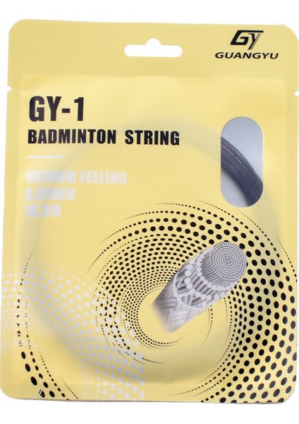 Sıcak Satış Guangyu No. 1 Badminton Raketi Teli 28 Lbs Yüksek Elastik Badminton Raketi Teli Profesyonel Eğitim Badminton Raketi Teli (Yurt Dışından) fiyatları