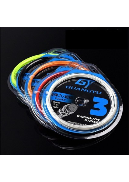 Guangyu Yüksek Elastik Badminton Ipi, Net Ses Antrenman Tüy Ipi, 0.66 mm Ultra Ince Badminton Ipi (Yurt Dışından) modelleri