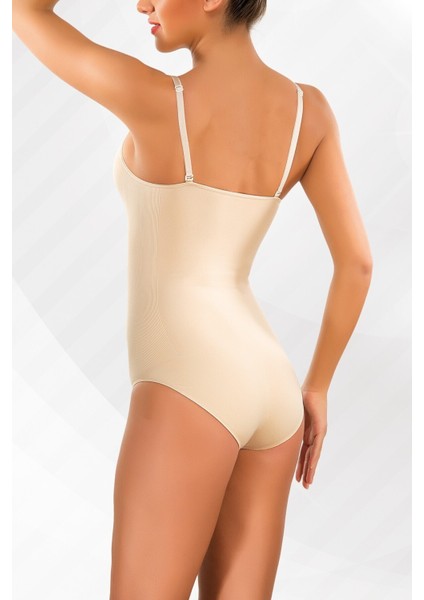 Kadın Ten Korseli Body 9016 modelleri