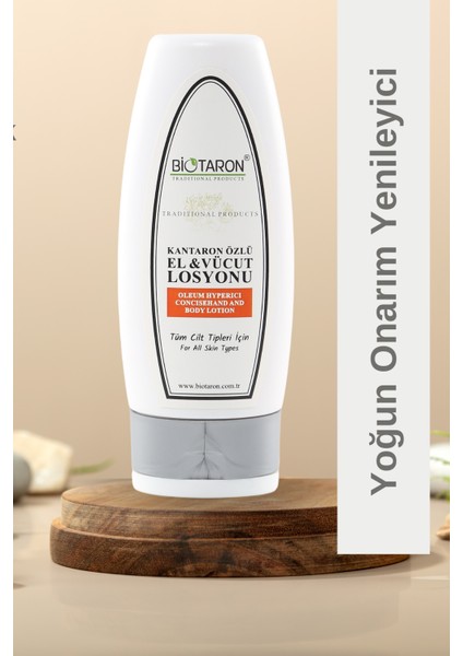 Kantaron Özlü Organik El & Vücut Losyonu - Nemlendirici ve Çatlak Giderici - 75 ml fiyatları