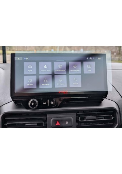 Toyota Proace City 10 Inç Ekran Koruyucu Multimedya Nano Parlak