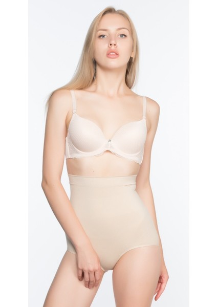 Lacivert Tekstil Layza Form Slip Yüksek Bel Korse 13003