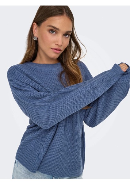 15361110 0 Yaka Kadin Triko - Indigo fiyatları