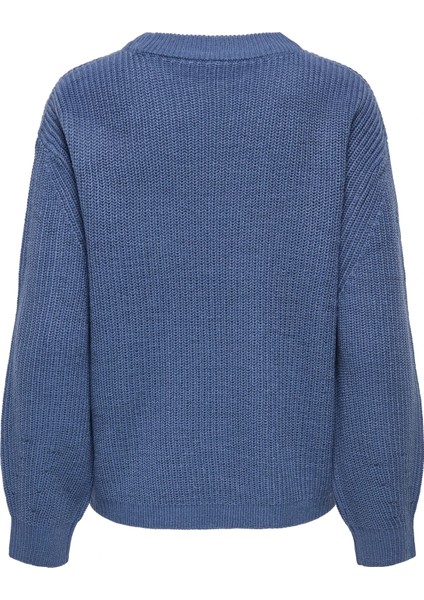 15361110 0 Yaka Kadin Triko - Indigo indirimleri