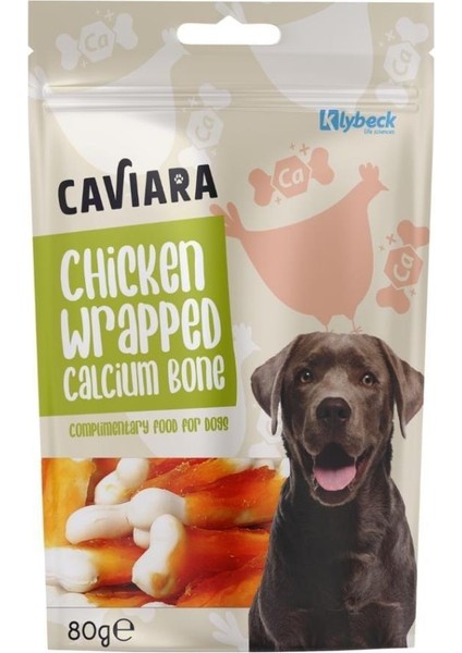 Tavuk Etli Kalsiyum Kemik Köpek Ödülü 80 gr