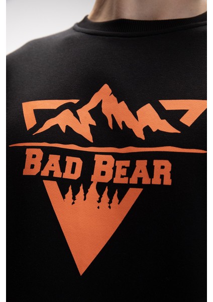 Mountaın Crewneck Erkek Sweatshirt Siyah fiyatları