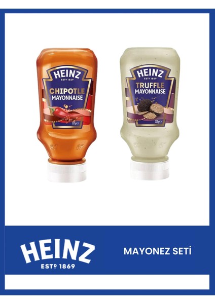 Ikili Set Mayonez Chipotle Acılı 225 gr Truffle 220 gr