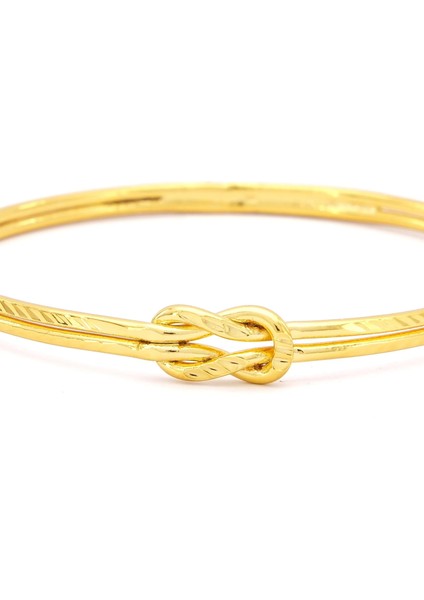 altın kaplama ajda aşk düğümü bilezik- blz-3103 modelleri