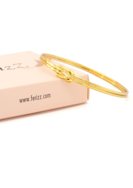 altın kaplama ajda aşk düğümü bilezik- blz-3103 fırsatları