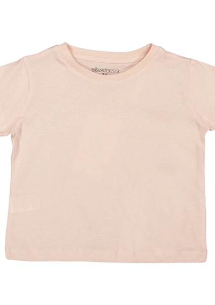 Kız Erkek Çocuk 4'lü Set Düz Kısa Kollu T-Shirt - Çocuk Giyim fiyatları