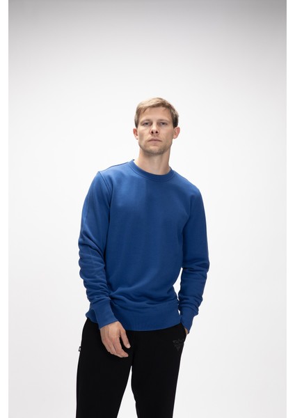 Corner Crewneck Erkek Sweatshirt Mavi fiyatları