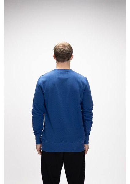 Corner Crewneck Erkek Sweatshirt Mavi modelleri